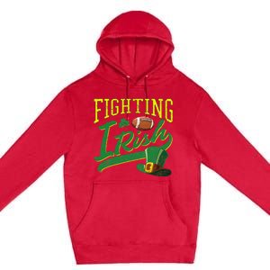 Fighting Irish Football Classic Premium Pullover Hoodie