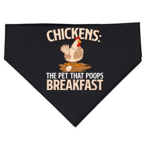 Fluent In Fowl Language Farm Animal Poultry Owner USA-Made Doggie Bandana