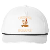 Fluent In Fowl Language Farm Animal Poultry Owner Snapback Five-Panel Rope Hat