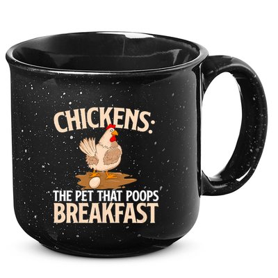 Fluent In Fowl Language Farm Animal Poultry Owner 15oz Campfire Ceramic Mug