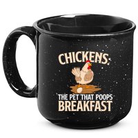 Fluent In Fowl Language Farm Animal Poultry Owner 15oz Campfire Ceramic Mug