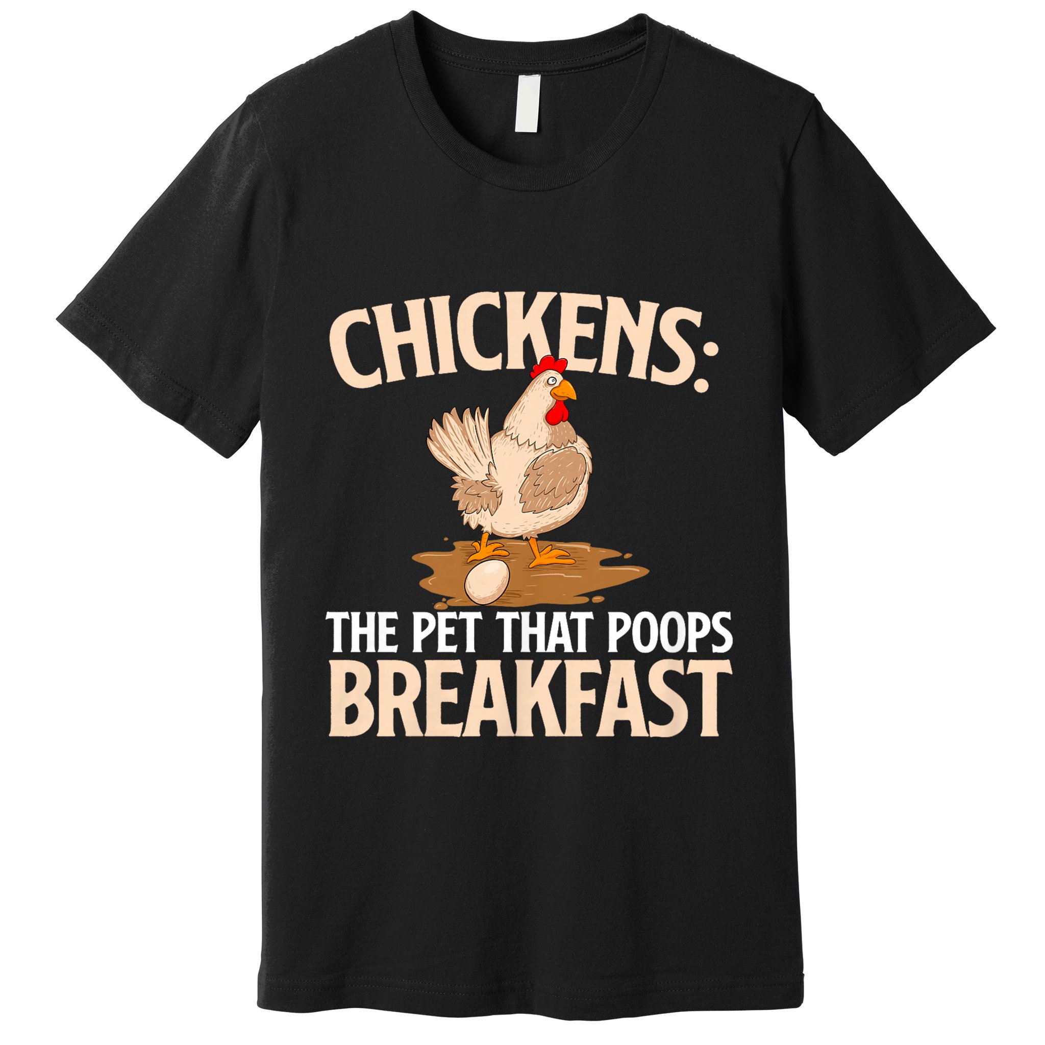 Fluent In Fowl Language Farm Animal Poultry Owner Premium T-Shirt