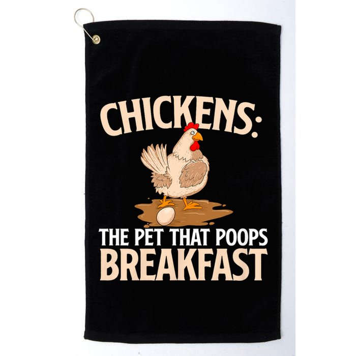 Fluent In Fowl Language Farm Animal Poultry Owner Golf Towel