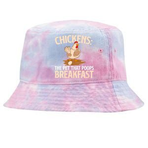 Fluent In Fowl Language Farm Animal Poultry Owner Tie-Dyed Bucket Hat