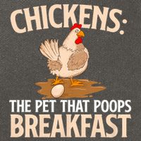 Fluent In Fowl Language Farm Animal Poultry Owner Cotton Canvas Backpack
