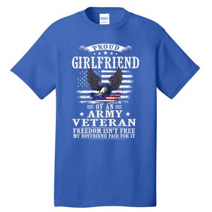 Freedom Isn't Free Proud Friend Of An Army Veteran Gift Tall T-Shirt