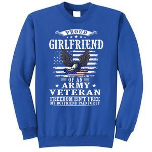 Freedom Isn't Free Proud Friend Of An Army Veteran Gift Tall Sweatshirt