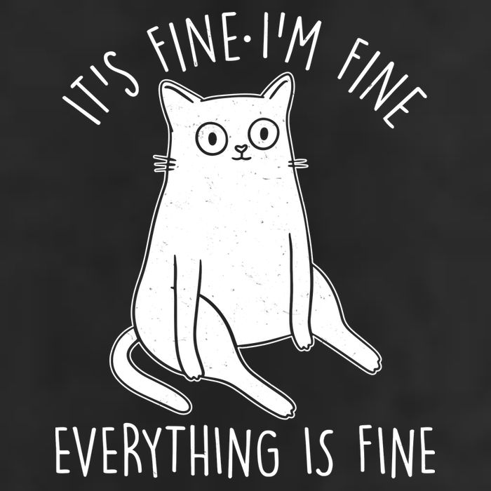 Funny It's Fine I'm Fine Everything Is Fine 15oz Campfire Ceramic Mug
