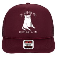 Funny It's Fine I'm Fine Everything Is Fine Hat