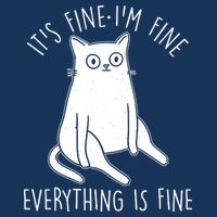 Funny It's Fine I'm Fine Everything Is Fine Infant Baby Jersey Bodysuit