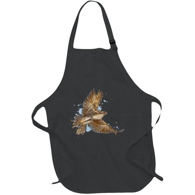 Falcon In Flight From A Splash Apron