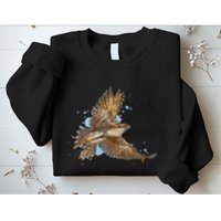 Falcon In Flight From A Splash Sweatshirt