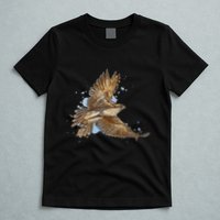 Falcon In Flight From A Splash T-Shirt