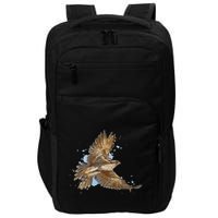 Falcon In Flight From A Splash Impact Tech Backpack