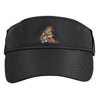 Falcon In Flight From A Splash Adult Drive Performance Visor