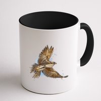 Falcon In Flight From A Splash Mug