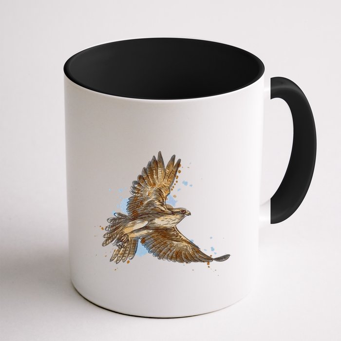 Falcon In Flight From A Splash Mug