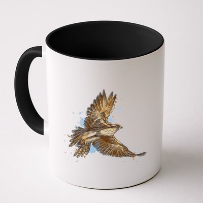 Falcon In Flight From A Splash Mug