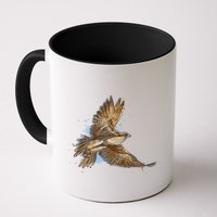 Falcon In Flight From A Splash Mug