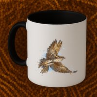 Falcon In Flight From A Splash Mug