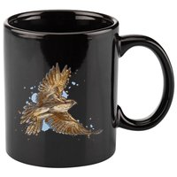Falcon In Flight From A Splash 11oz C Handle Ceramic Mug