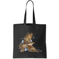 Falcon In Flight From A Splash Bag