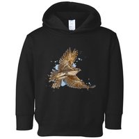 Falcon In Flight From A Splash Toddler Hoodie