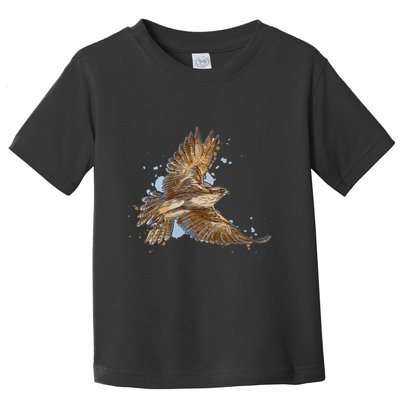 Falcon In Flight From A Splash Toddler T-Shirt