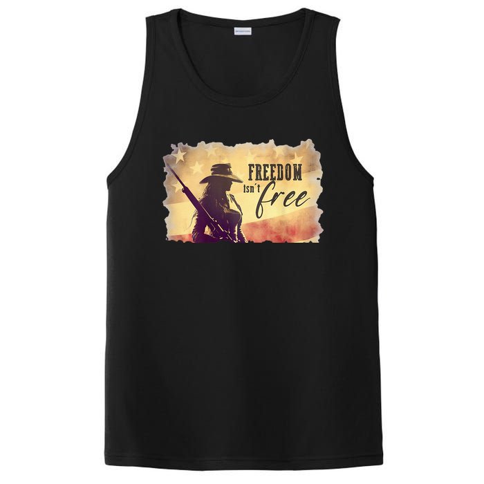 Freedom Isnt Free PosiCharge Competitor Tank