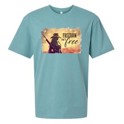 Freedom Isnt Free Sueded Cloud Jersey T-Shirt