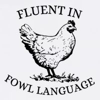 Fluent In Fowl Language Baby Bodysuit
