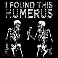 Funny I Found This Humerus Boo Ghost Halloween Costume Impact Tech Backpack