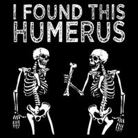 Funny I Found This Humerus Boo Ghost Halloween Costume Bucket Hat