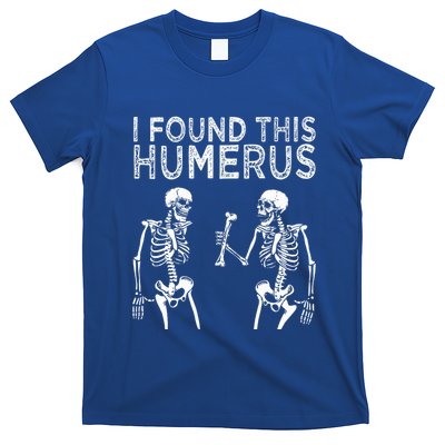Funny I Found This Humerus Boo Ghost Halloween Costume T-Shirt