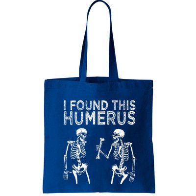 Funny I Found This Humerus Boo Ghost Halloween Costume Bag