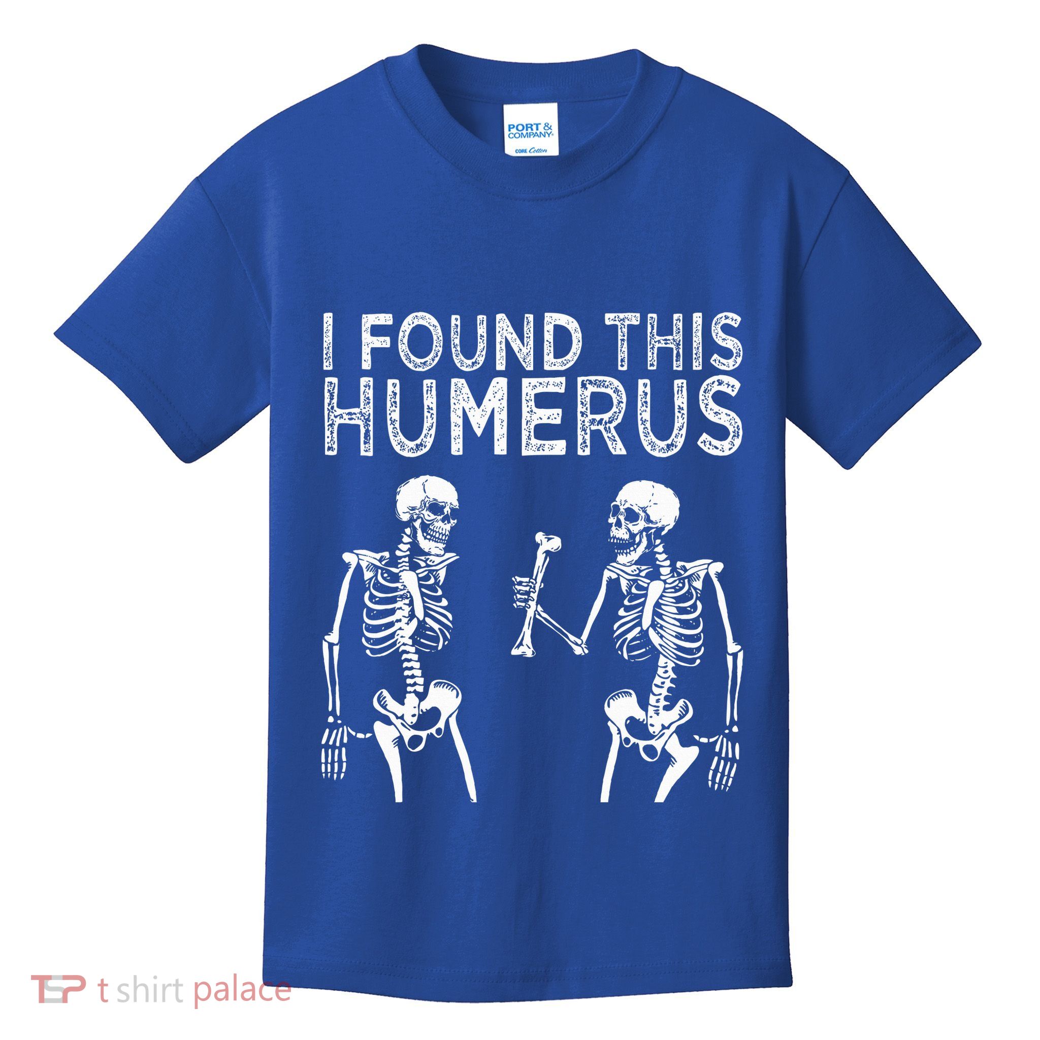 Funny I Found This Humerus Boo Ghost Halloween Costume Kids T-Shirt