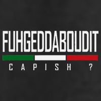 Funny Italian Fuhgeddaboudit Forgetaboutit Fugget About Garment-Dyed Fleece Hoodie