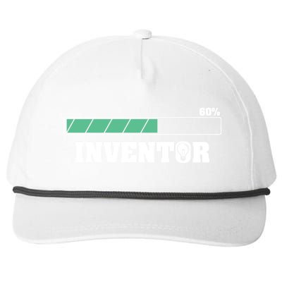 Future Inventor Funny Invention Lover Innovation Technology Great Gift Snapback Five-Panel Rope Hat