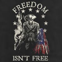 Freedom Isnt Free 7 Panel Mesh Trucker Snapback Hat