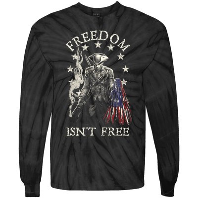 Freedom Isnt Free Tie-Dye Long Sleeve Shirt