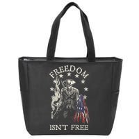 Freedom Isnt Free Zip Tote Bag
