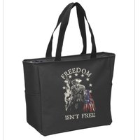 Freedom Isnt Free Zip Tote Bag