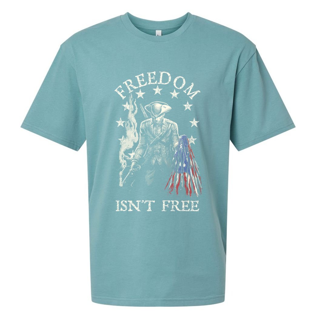 Freedom Isnt Free Sueded Cloud Jersey T-Shirt