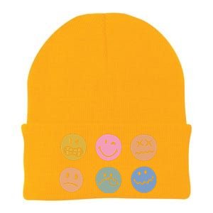 Face Icon Knit Cap Winter Beanie