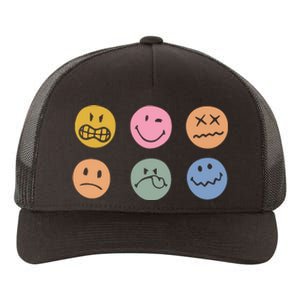 Face Icon Yupoong Adult 5-Panel Trucker Hat