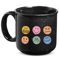 Face Icon 15oz Campfire Ceramic Mug
