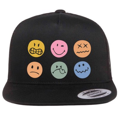 Face Icon Flatbill Hat