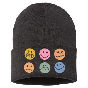 Face Icon Sustainable Knit Beanie