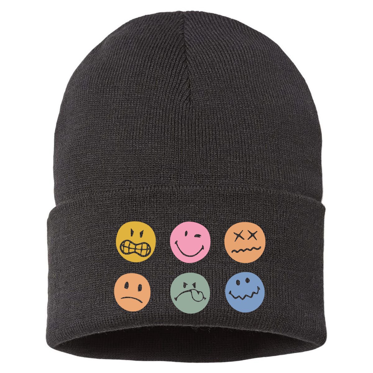 Face Icon Sustainable Knit Beanie