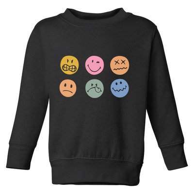 Face Icon Toddler Sweatshirt